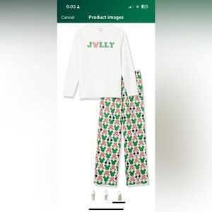 Mickey Mouse holiday pajamas XXL